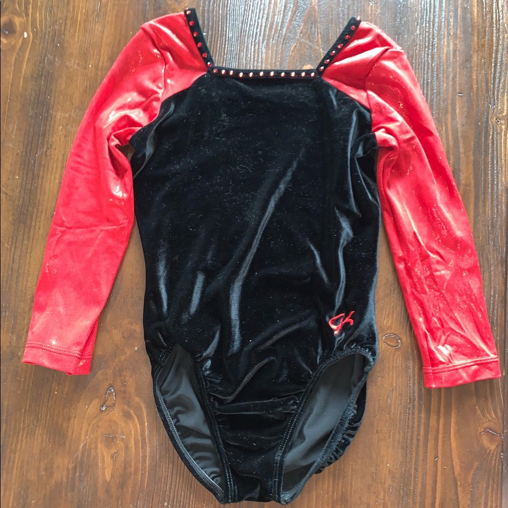 3/4 sleeve GK gymnastics Leotard (Adult Small)